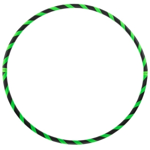 Faltbarer Anfänger Hula Hoop Reifen, Neon-Grün Ø105cm