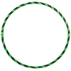 Faltbarer Anfänger Hula Hoop Reifen, Neon-Grün Ø105cm
