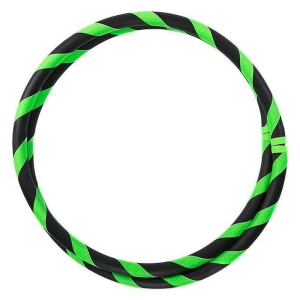 Faltbarer Anfänger Hula Hoop Reifen, Neon-Grün Ø90cm