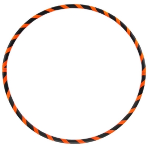 Foldable Beginner Hula Hoop, Neon-Orange Ø90cm