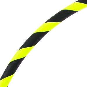 Faltbarer Anfänger Hula Hoop Reifen, Neon-Gelb Ø90cm