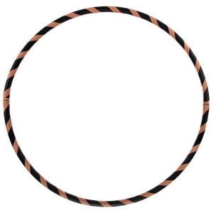 Faltbarer Anfänger Hula Hoop Reifen, Braun Ø100cm