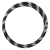 Faltbarer Anfänger Hula Hoop Reifen, Grau Ø100cm