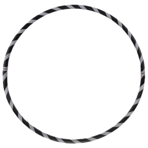 Faltbarer Anfänger Hula Hoop Reifen, Grau Ø90cm