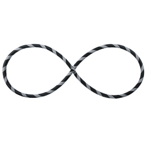 Plegable Hula Hoop para principiantes, Gris Ø95cm