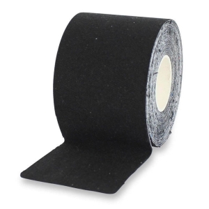 Kinesiologie Tape, elastische Bandage für Physiotherapie 50 mm x 5 m, Schwarz