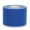 Kinesiology tape, elastic bandage for physiotherapy 50 mm x 5 m, Blue