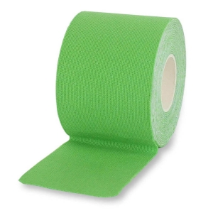 Kinesiologie Tape, elastische Bandage für Physiotherapie 50 mm x 5 m, Grün