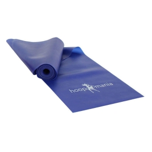 Hoopomania Fitnessband - Gymnastikbänder für Yoga - Latex frei! 1x Blau 150 cm