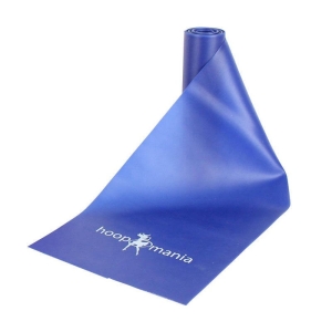 Hoopomania Fitnessband - Gymnastikbänder für Yoga - Latex frei! 1x Blau 200 cm