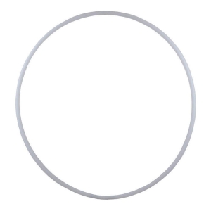 Foldable Hula Hoop Blank, Ø 100cm, White