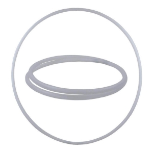 Pliable Hula Hoop Blank, Ø 110cm, Blanc