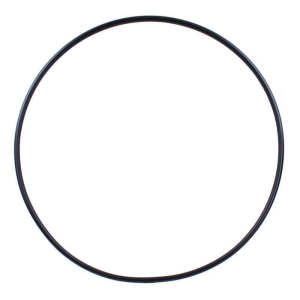Hula Hoop en blanco, enchufable (Snap Button), Ø 130cm, Negro