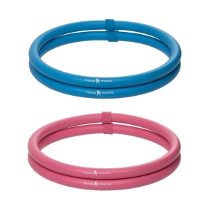 Hoopomania Arm Hoop, Hula Hoop avec revêtement de mousse, 2 pièces