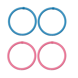 Hoopomania Arm Hoop, Hula Hoop avec revêtement de mousse, 2 pièces