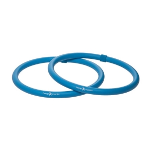 Hoopomania Arm Hoop, Hula Hoop avec revêtement de mousse, 2 pièces Feu Bleu