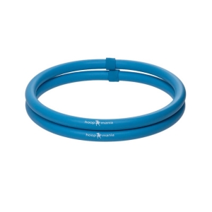 Hoopomania aro de brazo, Hula Hoop con gomaespuma, 2 piezas Azul claro