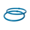 Hoopomania Arm Hoop, Hula Hoop with foam, 2 pieces Light blue