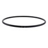 Mini Hula Hoop Blanc, 20mm, Ø60cm noir
