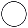Mini Hula Hoop Blanc, 20mm, Ø60cm noir