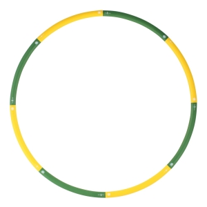Hoopomania Booster Hoop mit Metallkern und Schaumstoff, füllbar, 0.85 kg