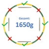Weights for Hoopomania Booster Hoop, HM-ST85, set: 4 x 200g + hooks