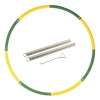 Hoopomania Booster Hoop con anima in metallo e schiuma, 0,85 kg + 2 x 200g