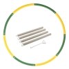 Hoopomania Booster Hoop con anima in metallo e schiuma, 0,85 kg + 4 x 200g