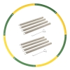Hoopomania Booster Hoop con anima in metallo e schiuma, 0,85 kg + 8 x 200g