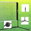 Hoopomania filet de badminton, filet de volant en plumes, filet de volley-ball pour le jardin
