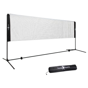 Hoopomania badminton net, shuttlecock net, volleyball net for the garden 5m