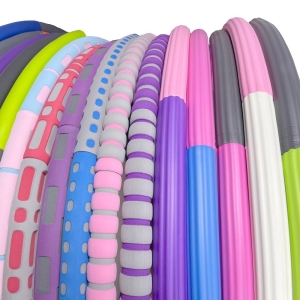 Mix Packs of Beginner Foam Hula Hoops 0.8 - 1.2 kg