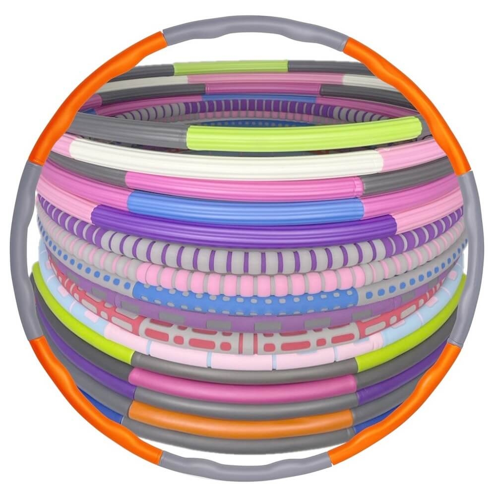 Paquet mix 3 set de Hula Hoops en mousse pour débutants 0.8 - 1.2 kg